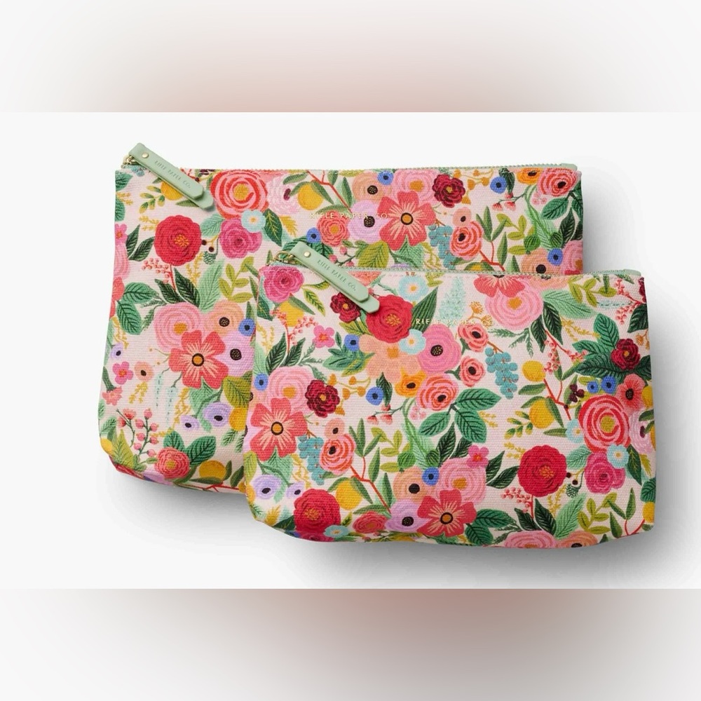 New! Rifle Paper Co. Pouch Set - Picture 3 of 10